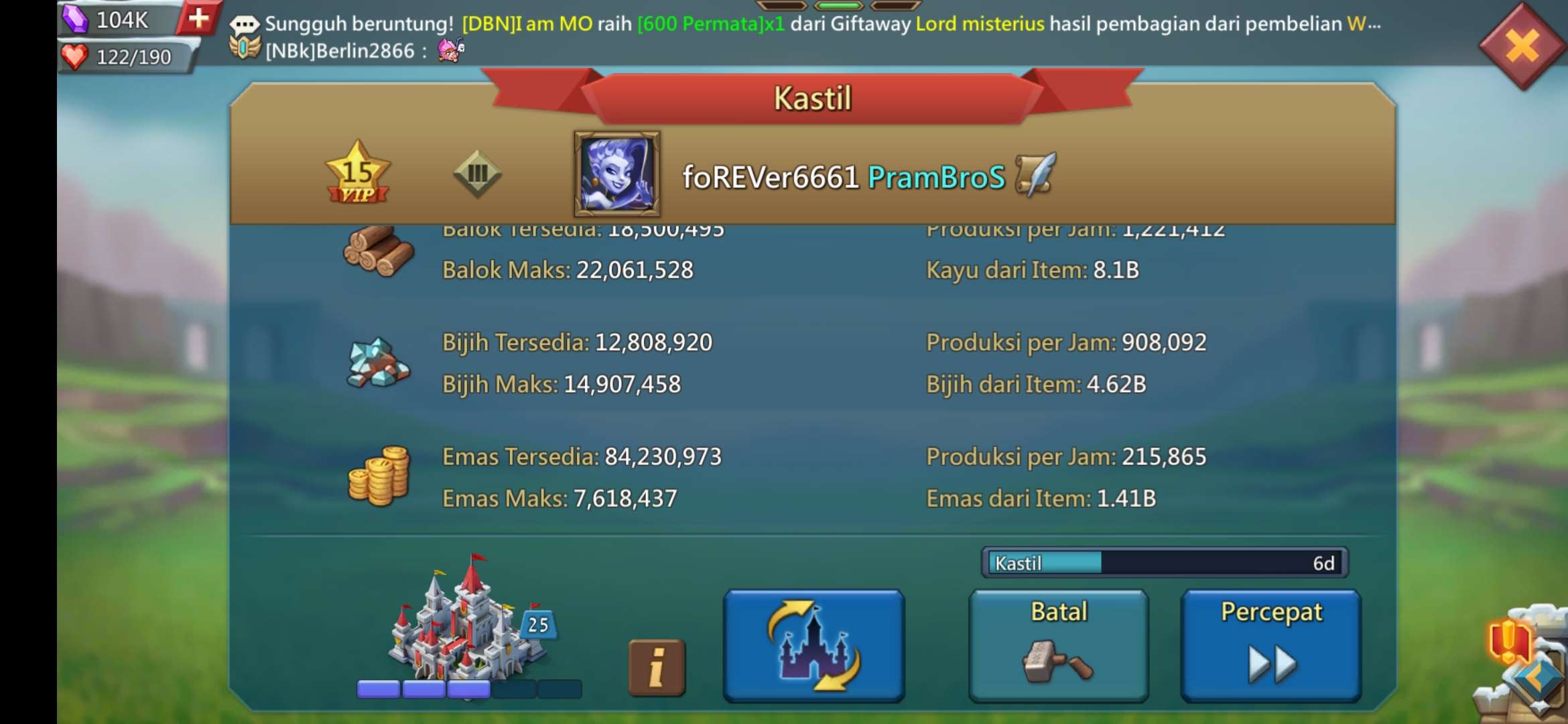 Sell account 